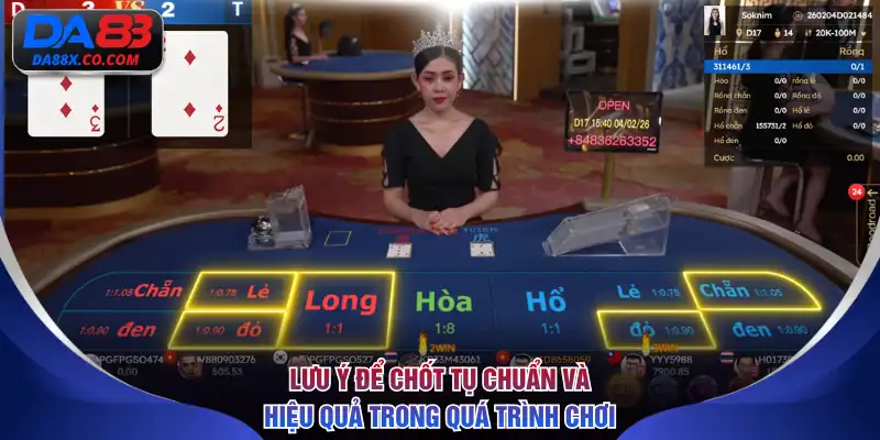 Lưu ý để chốt tụ chuẩn và hiệu quả trong quá trình chơi